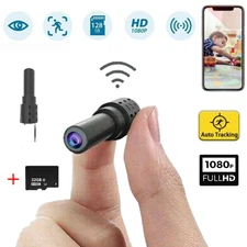 Mini Camera WiFi 1080P IP Night Vision Camcorder Home Security Camera w/32G Card