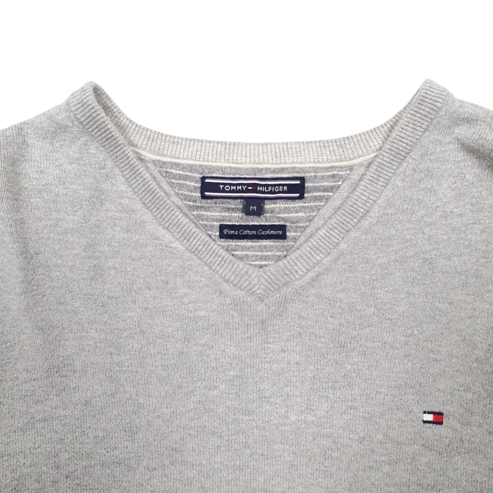 TOMMY HILFIGER Crewneck Knit Jumper Sweatshirt Womens M image 2
