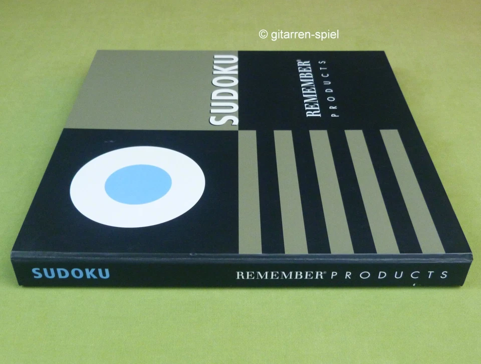 Remember® Sudoku Komplett 1A Top! grafisch & klassisch Denkspiel Klappbox ©2006 - Bild 2 von 4