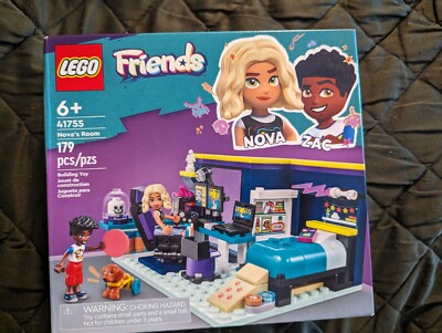 LEGO Friends Nova's Room 41755 Nova Zac Building Toy 179 PCs New