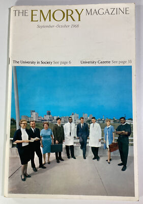 Emory University Magazine 1968 ATL Race Shropshire Smith T Otis Dog Buffy Marie