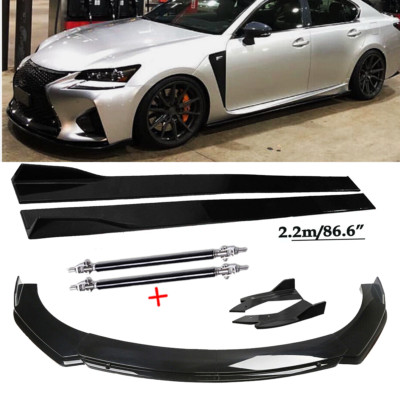 Front Bumper Lip Spoiler Diffuser Splitter Rear For Lexus IS FIS200t IS250 IS300