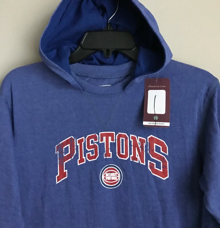 Nueva NBA Niñas Sudadera con Capucha Ligera Talla Mediana Camisa con Capucha Colores Claros Equipo Baloncesto Foto 3 de 4