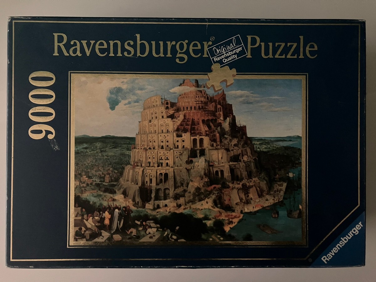 9000 Piece Jigsaw Puzzle Ravensburger Tower Of Babel Pieter 9000 Piece Jigsaw Puzzle Ravensburger Tower Of Babel Pieter