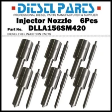 6x Fuel Injector Nozzle KP-DLLA156SM420 for Doosan SOLAR 225LC-V 230LC-V 255LC-V