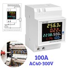 Din Rail Smart Energy Meter Voltage Wattmeter Current Power Consumption D52-2066