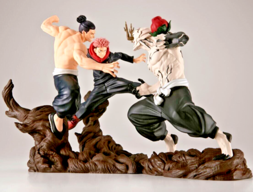 Jujutsu Kaisen Combination Battle set of 3 figure. Itadori, Todo, Hanami Bandai - Picture 1 of 5