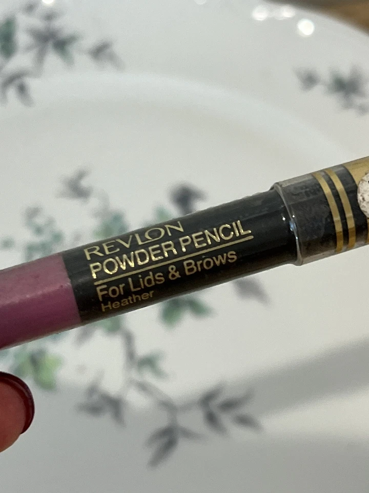 REVLON POWDER PENCIL FOR LIDS & BROWS DISCONTINUED SEALED HEATHER - Image 2 of 4