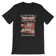 Video Games T-Shirt. 100 Cotton Premium Tee NEW