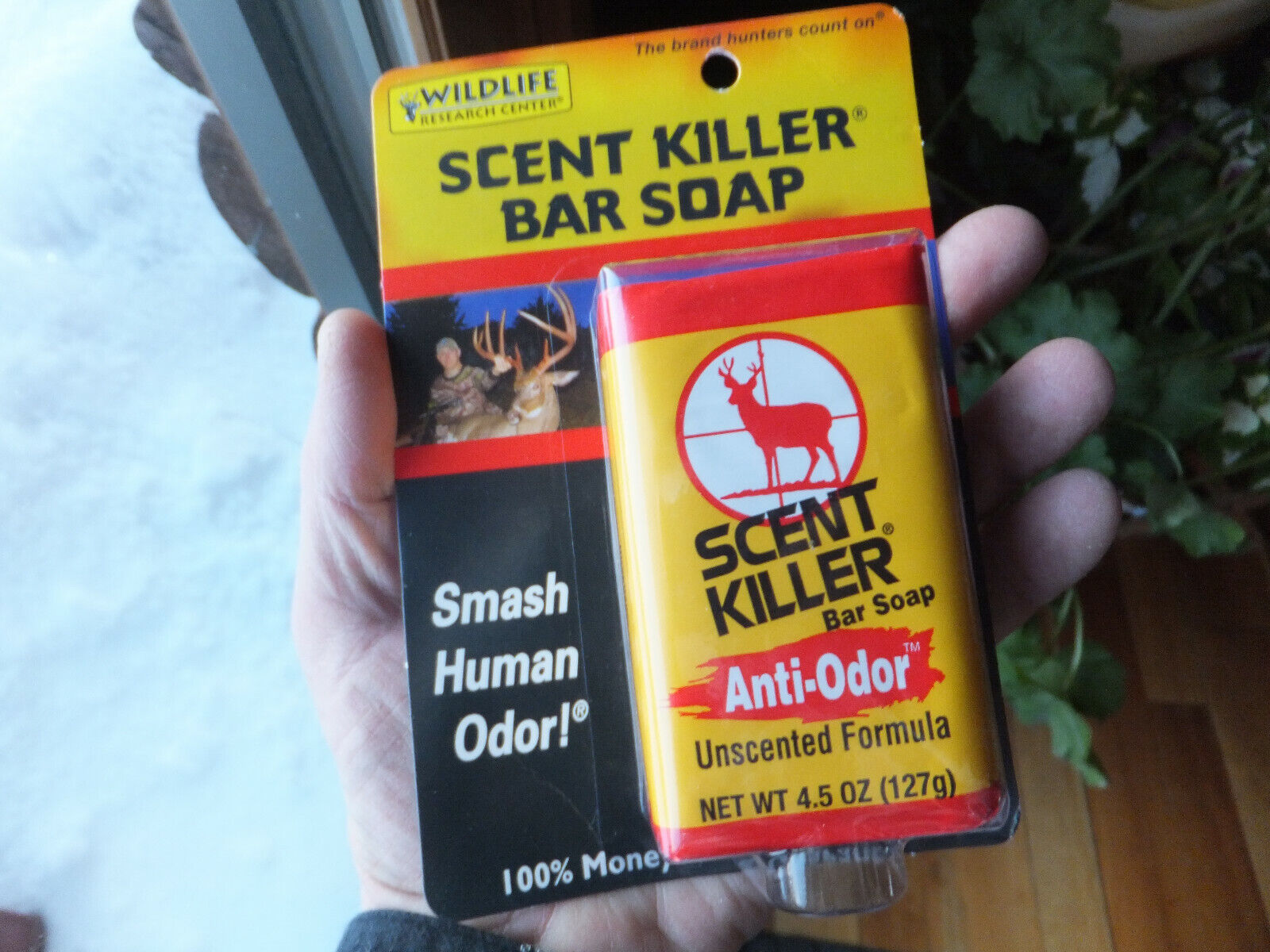 New Wildlife Research Center Scent Killer Bar Soap - Hunter Odor Eliminator 