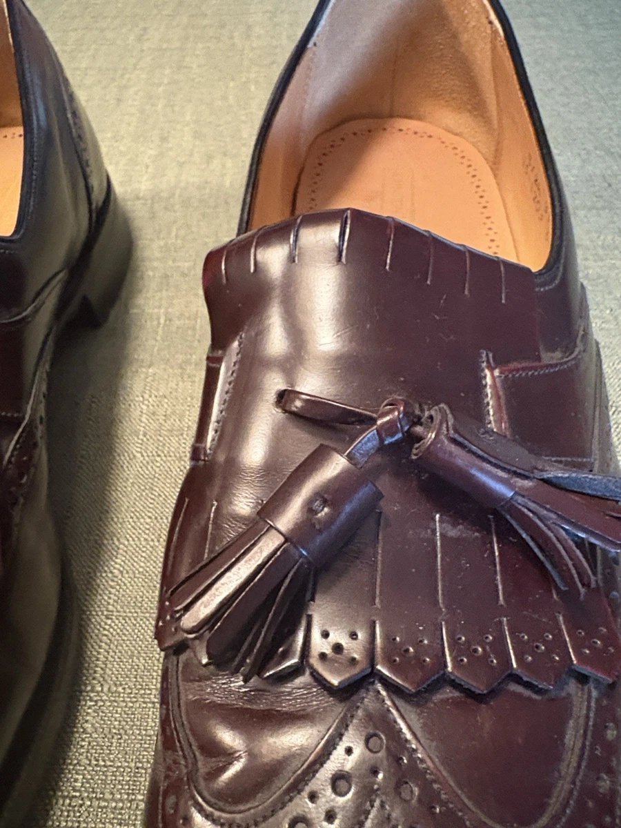 Johnston & Murphy Red Wingtip Dress Shoes for Men for sale  display picture 1