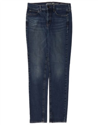 Eddie Bauer Damen Slightly Curvy Slim Jeans US 4 Small W28 L30 Blau DB11
