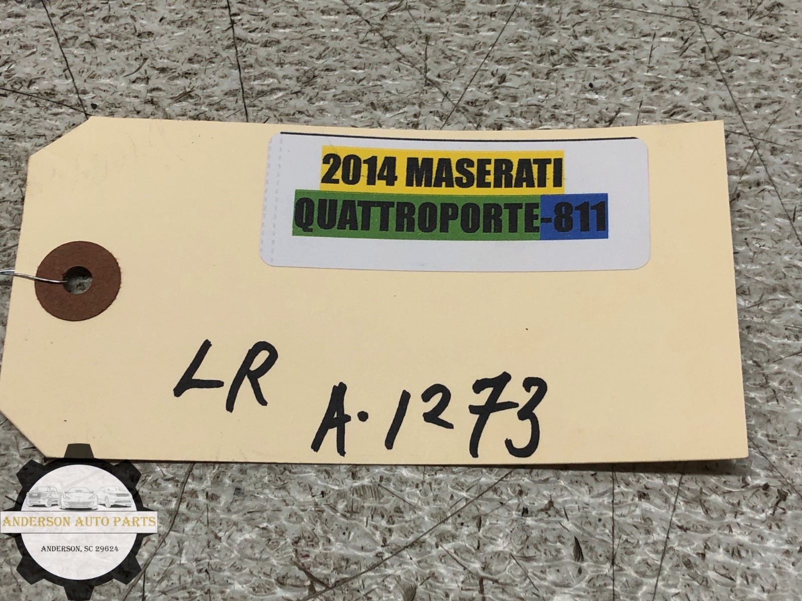 2014-2022 MASERATI QUATTROPORTE LEFT DRIVER REAR EXTERIOR DOOR HANDLE OEM