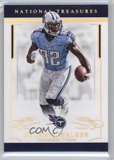 2016 Panini National Treasures Holo Gold 7/10 Delanie Walker #97 1u0