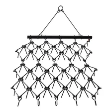 Drag Harrow, 4 ft x 5.6 ft Durable Chain Harrow with 80 Sharp Teeth, Suitable fo