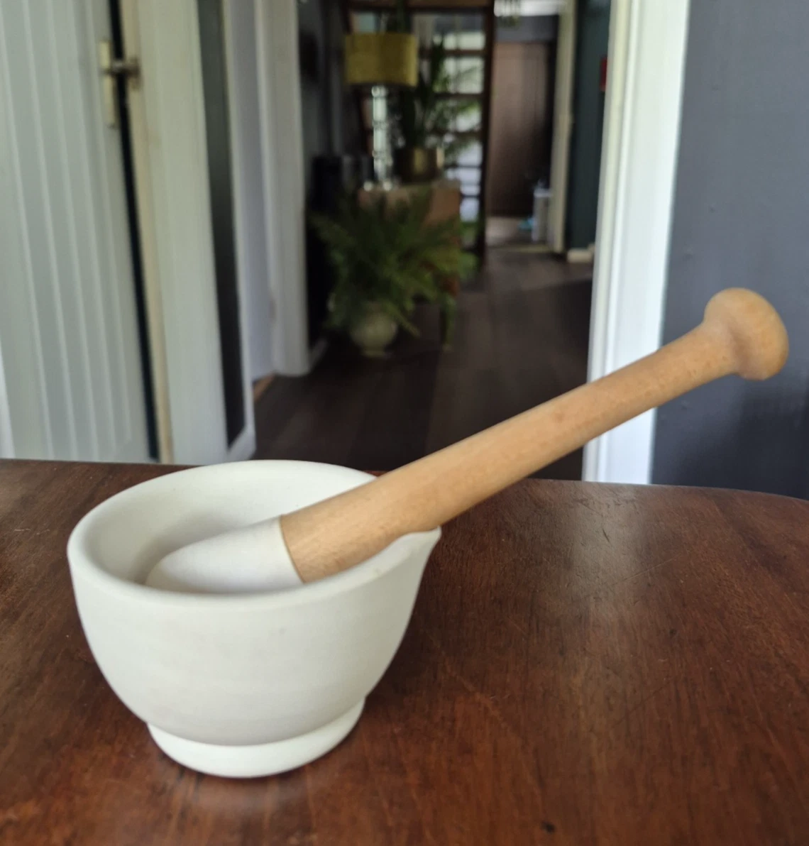 Vintage Small Apothecary Pestle & Mortar Made in England