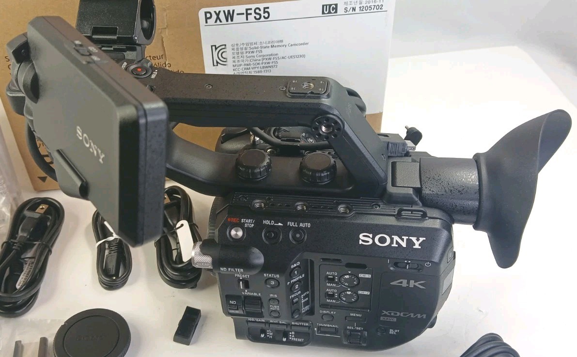 Sony PXW-FS5 4K Ultra HD Camcorder for sale online | eBay