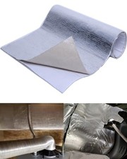 Heat Shield Automotive Thermal Barrier - 12" X 12" Aluminum Backed Aluminized