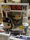 New ListingFunko Pop! Rocks AC/DC Angus Young #91 Chase Vinyl Figure Damaged Box