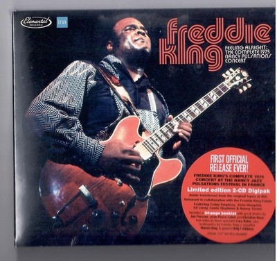 FREDDIE KING Feeling Alright: The Complete Jazz Pulsations Concert RSD CD - NEW!