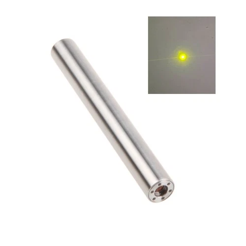 573nm Lemon Yellow 573T-10 Stainless Steel Laser Module By SANWU