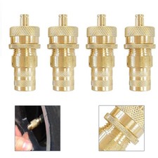 Reliable Brass Tire Deflators for Car and Motorcycle Performance Tested