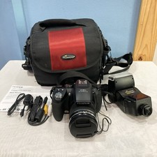 Fujifilm Finepix HS10 Digital 10.3MP Bridge Camera W/ External Flash - Tested