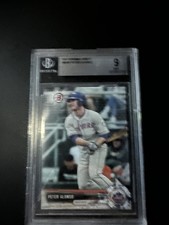 2017 Bowman Draft Pete Alonso Peter Alonso BD-83  Beckett 9 MINT Mets RC Pop 104