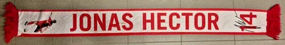 1. FC Köln Schal / Nr.14 - JONAS HECTOR / Etwas fleckig / - Bild 1 von 2