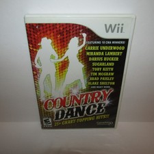 Country Dance Nintendo Wii Video Game with Manual Tested and Working