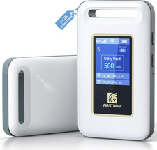 M4 4G LTE Mobile Hotspot, Portable Wifi Hotspot for Travel, No SIM Card or Contr