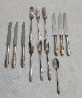  Community Stainless Flatware Dinner Forks Knives Spoon Set Of 13