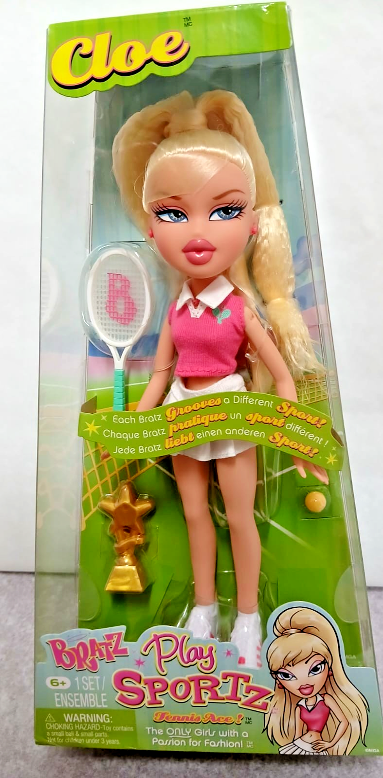 Bratz Play Sportz Cloe (Tennis)