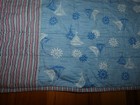 Lighthouse Handmade Quilt Pieced Anchor Sailboat 48 x 65" — photo 6