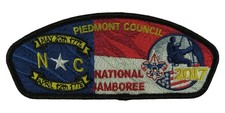 2017 Jamboree Piedmont (NC) Council NC JSP BLK Bdr (VT1713)