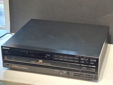 Sony CDP-C800 Custom File 5 Disc CD Player Changer Japan No Remote  TESTED