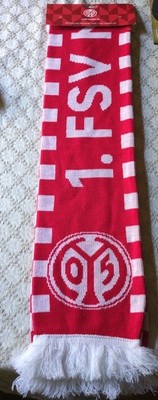 1.FSV Mainz 05 Scarf Schal Meezner NWT Red White
