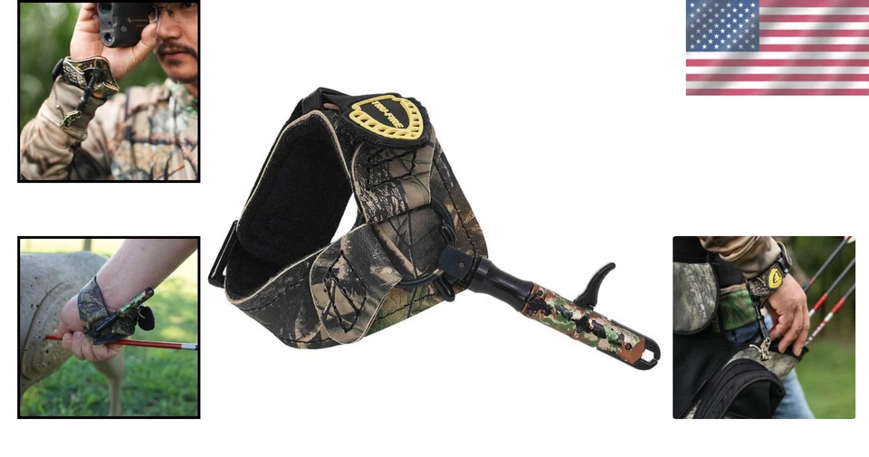 Foldback Buckle Leather Strap for Hands-Free Operation - Image 2 of 4