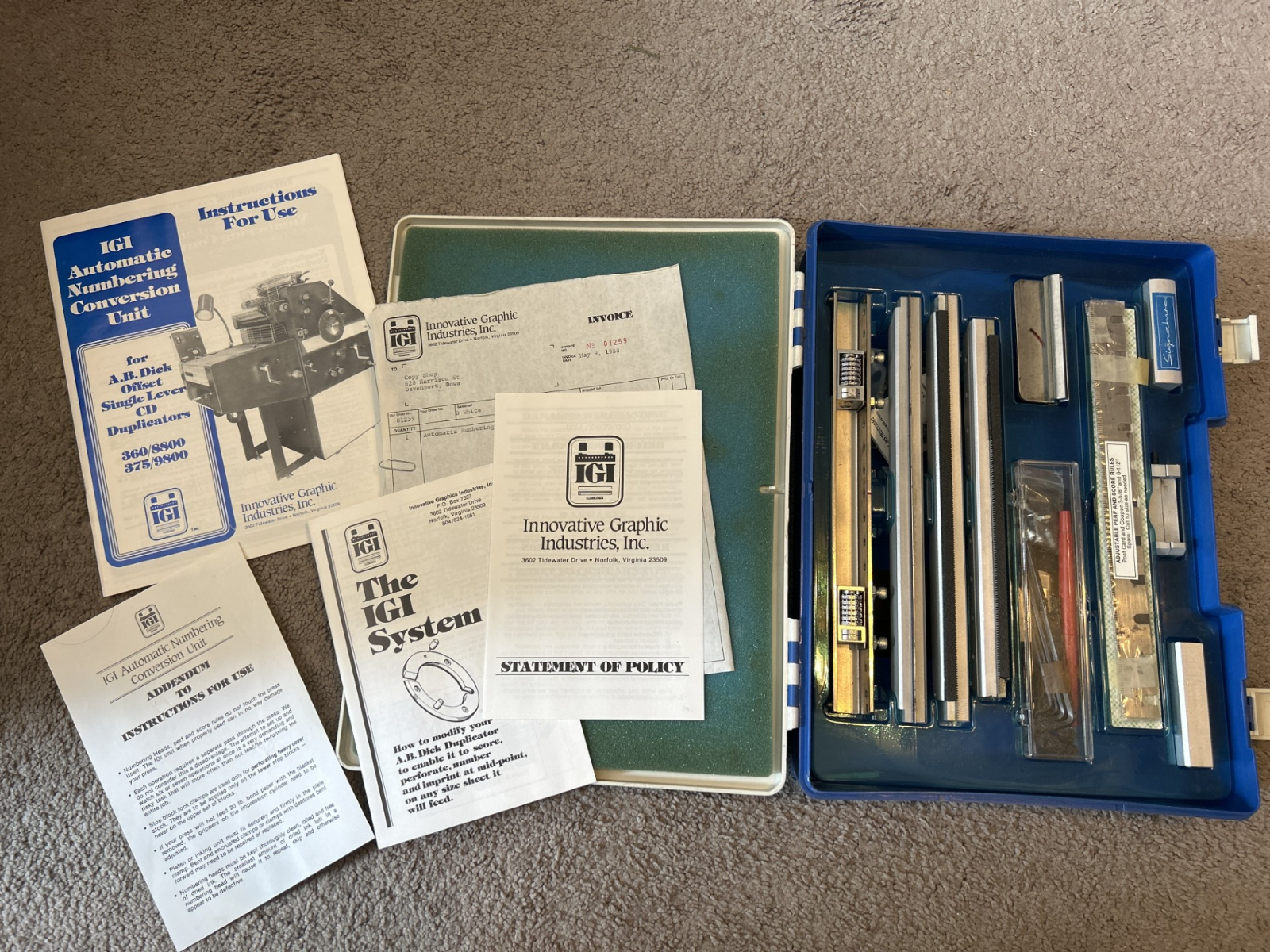 IGI Automatic Numbering Conversion Unit | eBay