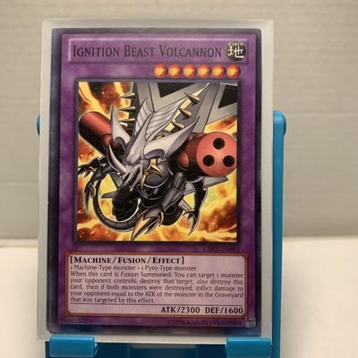 3x Ignition Beast Volcannon - CBLZ-EN091 - Common - Unlimited Edition
