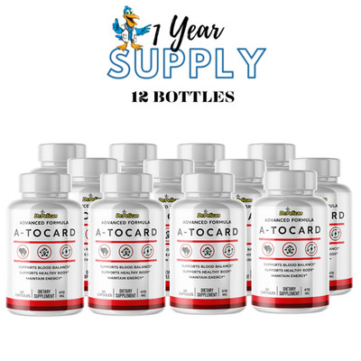 A-TO Card - Blood Support- 12 Bottles- 720 Capsules