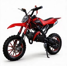 49cc Kids Dirt Bike, 2-Stroke Gas Powered Mini Motorcycle Off-Road