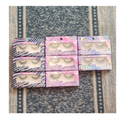 Ioni 3D Eyelashes Handmade Black 8 Pairs That Girl Iconic Vibe Check