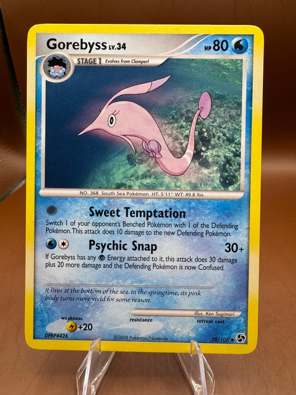 Gorebyss 38/106 Great Encounters Pokemon TCG