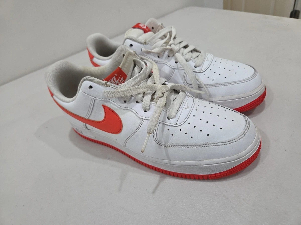 Nike Air Force 1 Low White Team Orange for Sale  display picture 1