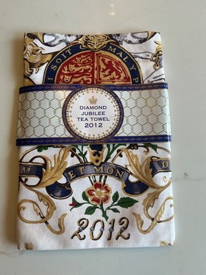 The Royal Collection Diamond Jubilee Geschirrtuch 100% Baumwolle 2012
