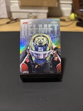 2025 Topps Chrome F1 - Oliver Bearman #HC-8 Helmet Collection Refractor RC