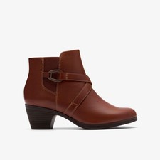 Clarks Originals Womens Emily2-Henley Brown 26184127