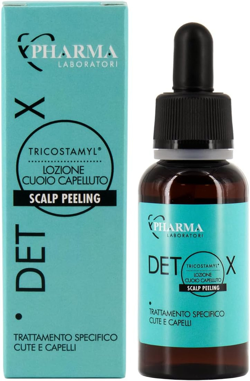 Tricostamyl Detox Scalp Peeling 30ml | Purificazione Naturale Cute