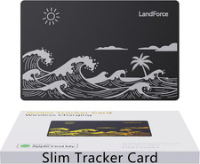 Air Tag Wallet Tracker Card 0.07In IP68 Waterproof Bluetooth Tracker Smart Walle